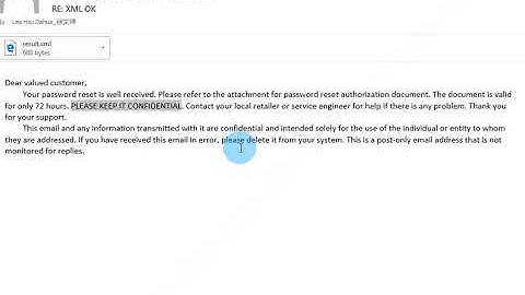 DHI-ASI7213X-T1 Password Reset via Email