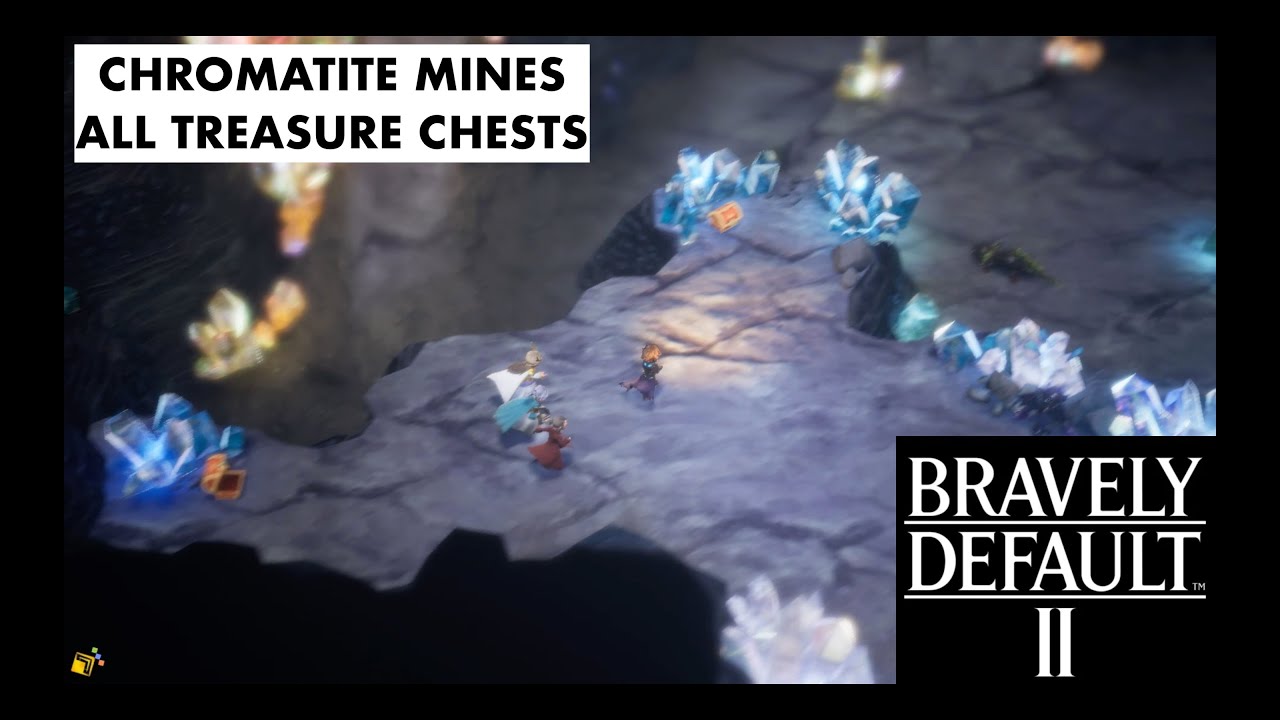 Bravely Default 2 Chromatite Mines All Treasure Chests YouTube