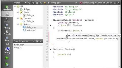 C   Qt 24   QSlider and QProgressBar