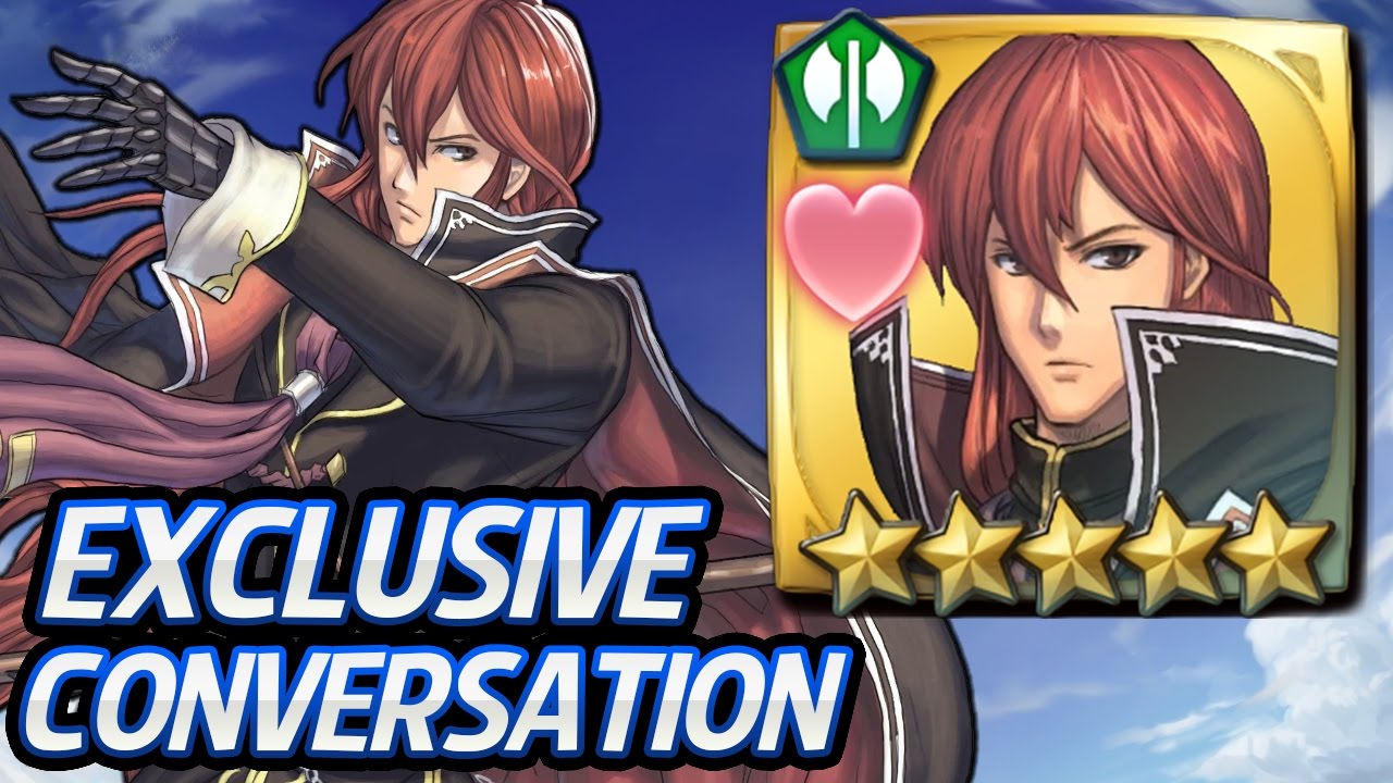 Fire Emblem Heroes - Michalis 5 star Lv40 Exclusive Conversation