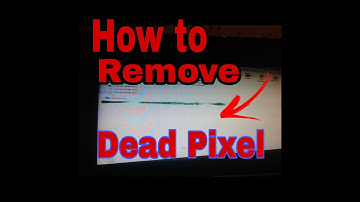 How to Remove Black Spot from Monitor Screen|| Dead Pixel || Part 1 || Hindi