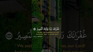 خواتيم سورة البقرة #quran #foryoupage #سعود_الشريم