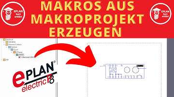 Makros aus Makro Projekt erzeugen. EPLAN P8 Tutorial