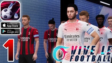 Vive le Football - Gameplay Walkthrough Part 1 - Tutorial (Android, iOS)