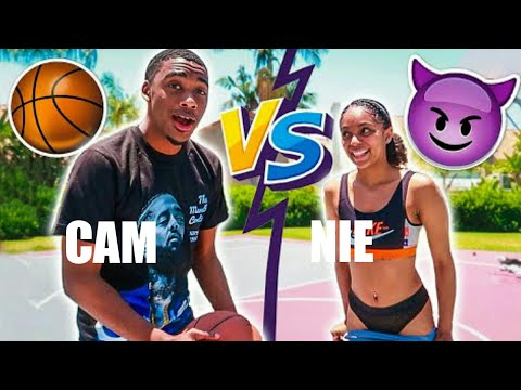 CAM VS NIE BASKETBALL 🏀 ( Cam & Nie )