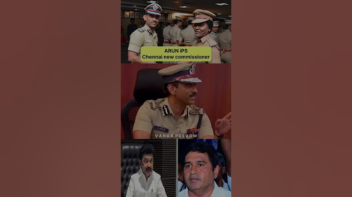 Chennai new commissioner 💥Arun ips #chennai #police #crime #tamilnadu #tamil #viral #dmk #mkstalin