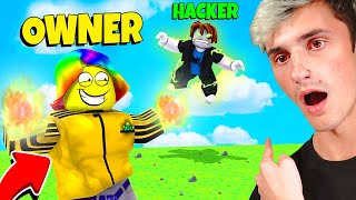 I caught a Hacker in my game 🙄 I used Owner Commands 😁 (Roblox)