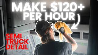 How To Detail The Interior Of A Semi Truck - Detailing Tutorial