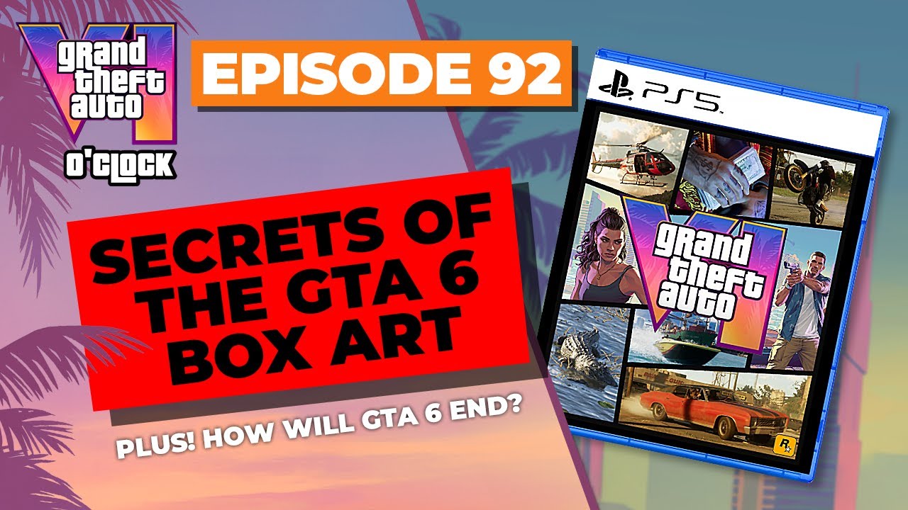 The Secrets of the GTA6 Box Art - GTA VI O'clock - Episode 92