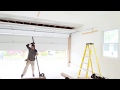 Complete Two Door Garage Transformation to Large One Door Garage, In-House and Solo Job