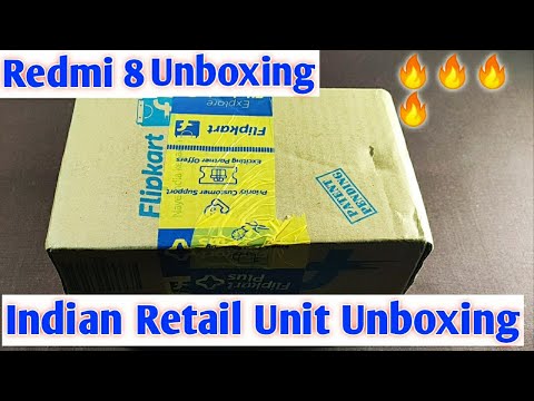 Redmi 8 Indian Retail Unit Unboxing         