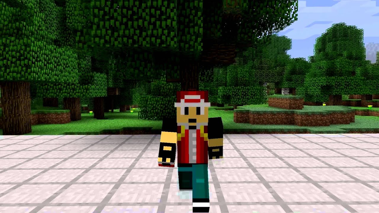 red de pokemon  Minecraft Skin