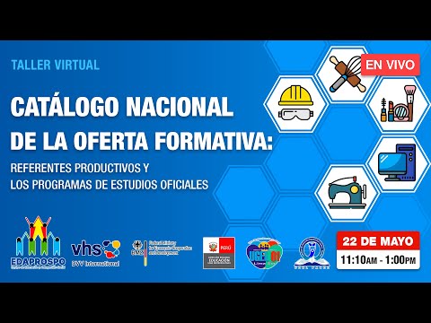 Taller: Catálogo nacional de la oferta formativa