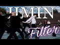 Kpop in public one take bts jimin  filter dance cover covered by hipevision wind ver