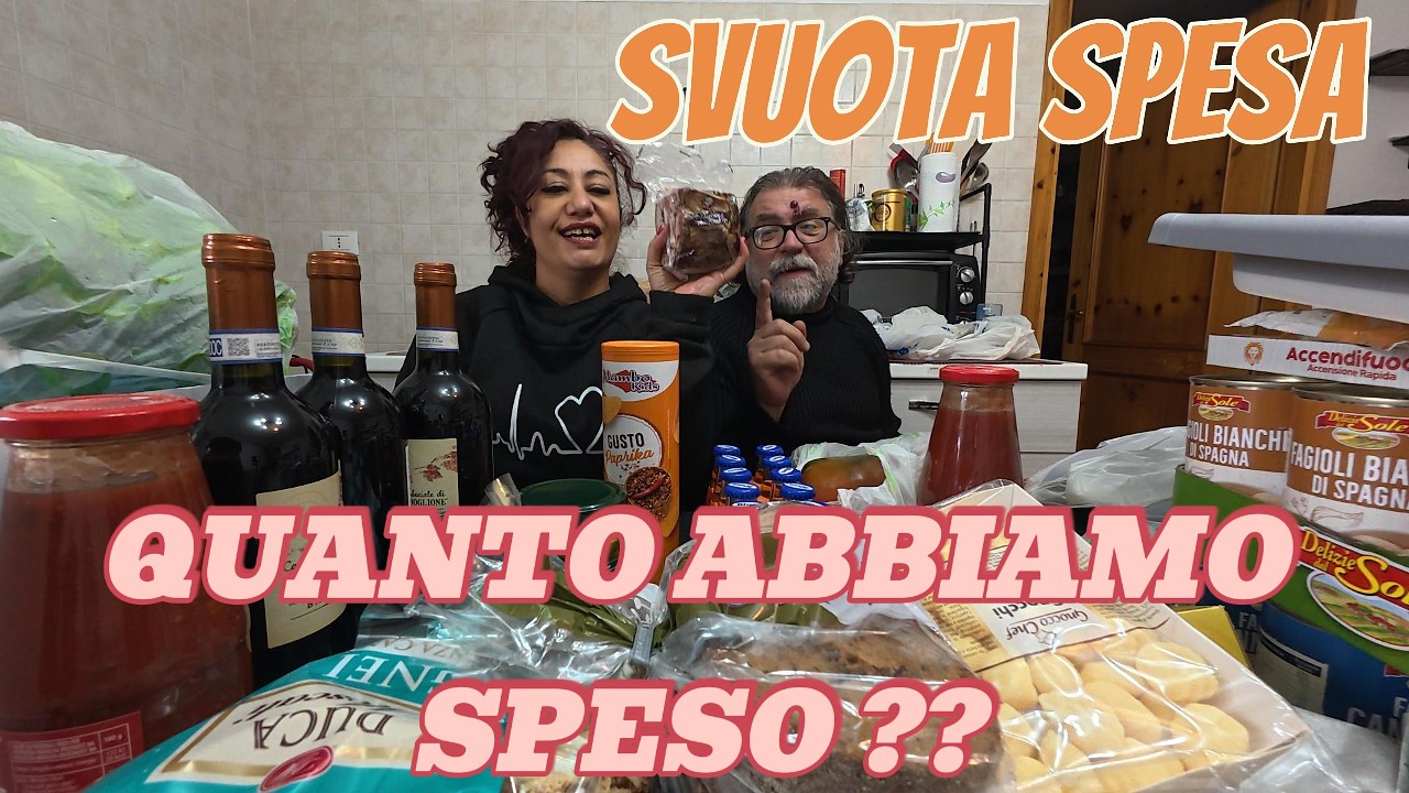 SVUOTA SPESA / QUANTO ABBIAMO SPESO?? #montagna #vitainmontagna #farm #fattoria #spesaeurospin