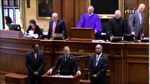 Marlon Kimpson Takes To The Senate Floor to Honor ...
