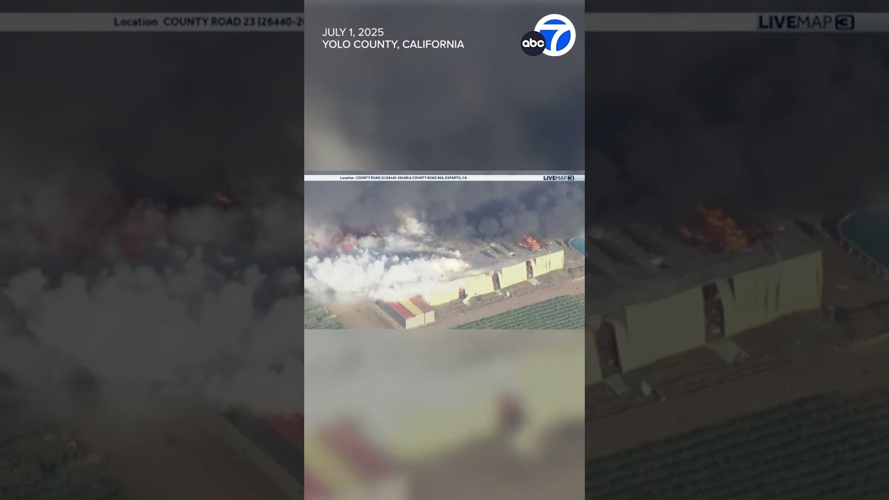 Massive Explosion At Fireworks Facility In Northern California