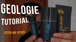 How To Geologie Skin Care Routine (Step-by-Step Tutorial For Men)