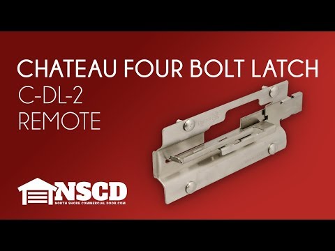 Chateau C-DL-2 Mini Warehouse Garage Door Four Bolt Latch