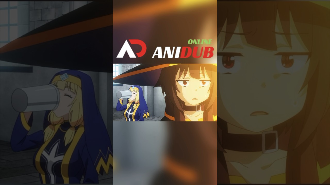 Конченый у**** 😂 &laquo;Одаривая этот прекрасный мир взрывами&raquo; #shorts  #anidub #anime #konosuba  #озвучка