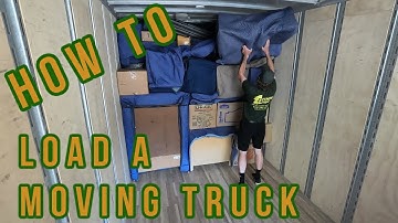 How to Properly & Professionally Load a Truck or Trailer for Moving - Tips From Professional Movers