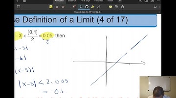 2.4 The Precise Definition of a Limit