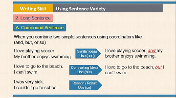 B2RW Unit 7 - Writing - Using Sentence Variety