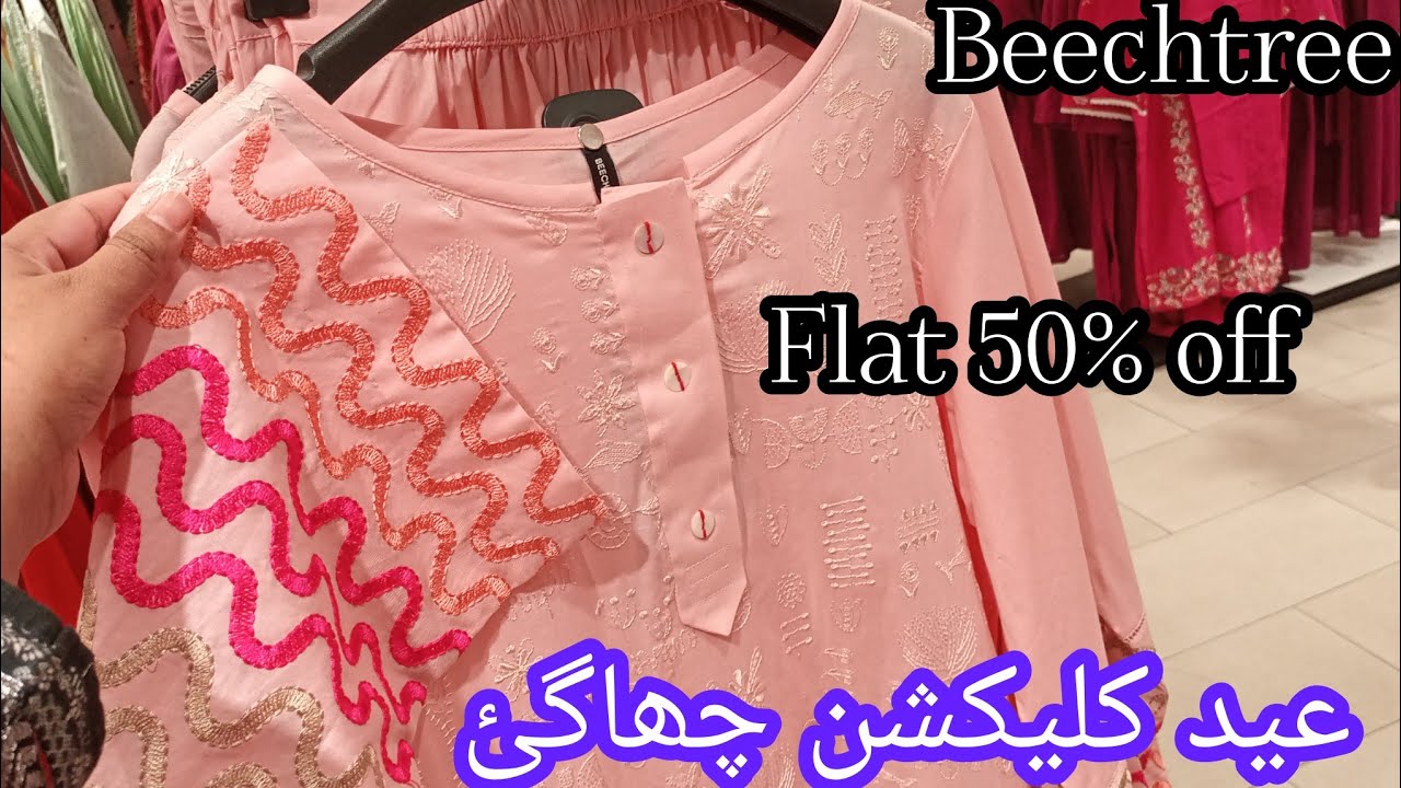 flat 50% off | beechtree Eid collection pret 2024