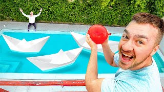 картинка: ЧЕЙ КОРАБЛИК ОСТАНЕТСЯ ПОСЛЕДНИМ НА ВОДЕ - ВЫИГРАЕТ!
