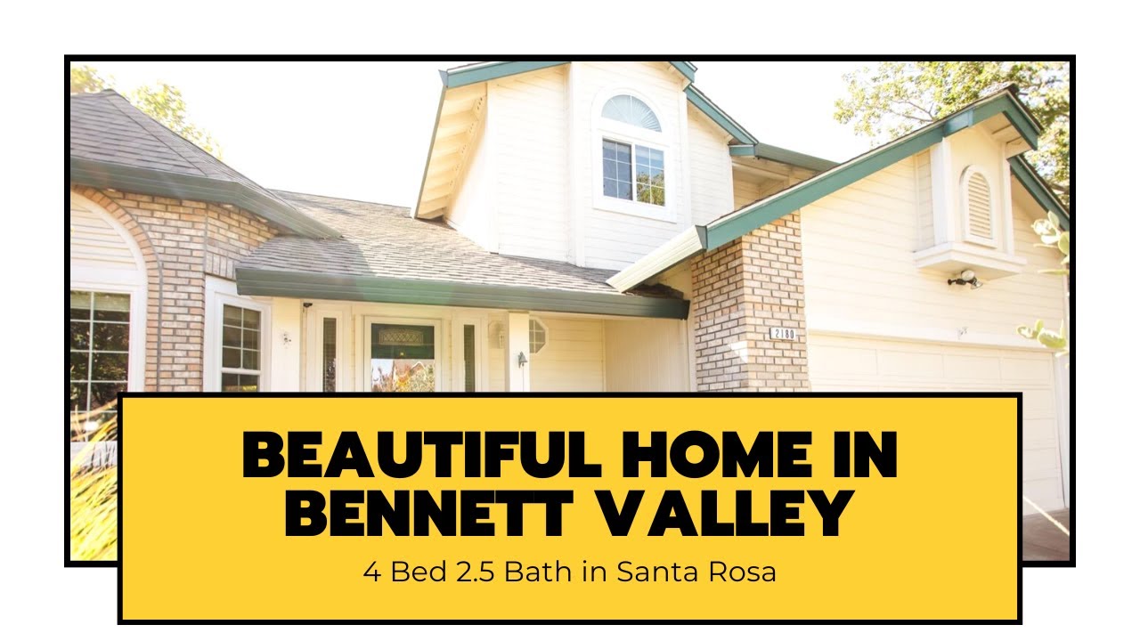 Beautiful 4 bedroom 2.5 bath home in coveted Valley, Santa Rosa California YouTube
