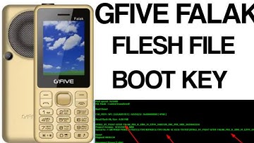 Gfive Falak flesh file free with boot key / cm2 tool