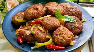 Eid Special NEW SHAMI KABAB Recipe শামী কাবাব( স্পেশাল মসলা ছাড়া ঘরে থাকা মসলা দিয়ে) ॥ Beef Tikia