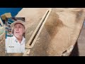 Recycle an old surfboard with wood ep1 