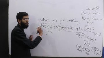 Lecture 50/120 Passive Voice Present Continuous Tense |Basic English