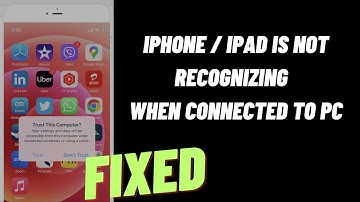 Fix - Trust this Computer Not Showing Up on iPhone / iPad