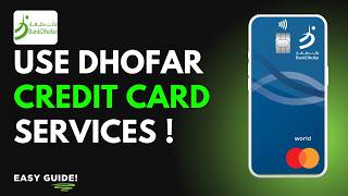 How to Use Bank Dhofar Credit Card Services ! screenshot 3