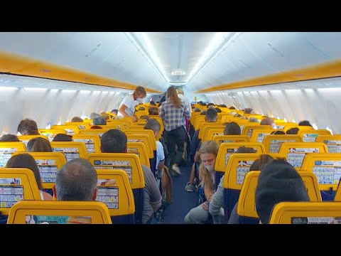 [4K] TRIP REPORT | Budapest to Athens | Aisle seat experience | Ryanair Sun