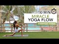 10 MIN MIRACLE YOGA FLOW | Everyday Yoga with Caribbean View at Ahau Tulum | Eylem Abaci