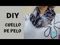 Cómo HACER un CUELLO o BUFANDA de PELO DIY | Moment DIY#costurafacil#diyideas