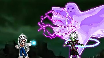 Vegetto SSJ5 V2 (New) VS Fused Zamasu V3 (all form) in Jump Force Mugen