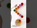 Relaxing sound | Colorful wooden balls Sorting Hammer ASMR satisfying video🌈 #asmr #satisfying