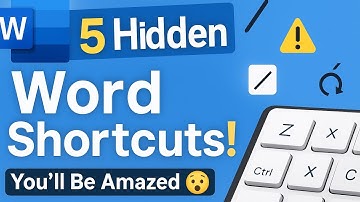 Draw, Format, and Style Anything in MS Word Using Just Keyboard Shortcuts! #msword #word #tips #ms 