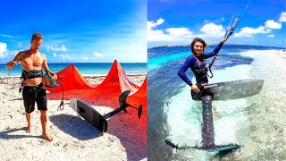 Kitesurfing: Hydrofoil Freedom! VLOG 105