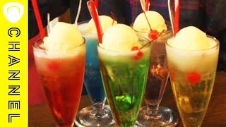 全24種類?!クリームソーダカフェ♪ All 24 types? Cream Soda Cafe ♪