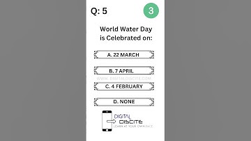 World Water Day is celebrated on: #mcqs #mcqsseries #viral #css #pcs #pms #fia #fpsc #ppsc