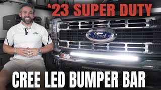 2023 CREE XTE 150w LED Bumper Bar Installation (From F150LEDs.com)