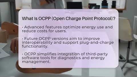 What Is OCPP (Open Charge Point Protocol)? - Talking Tech Trends
