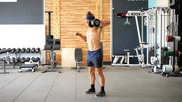 SA Dumbbell Hang Clean High Pull