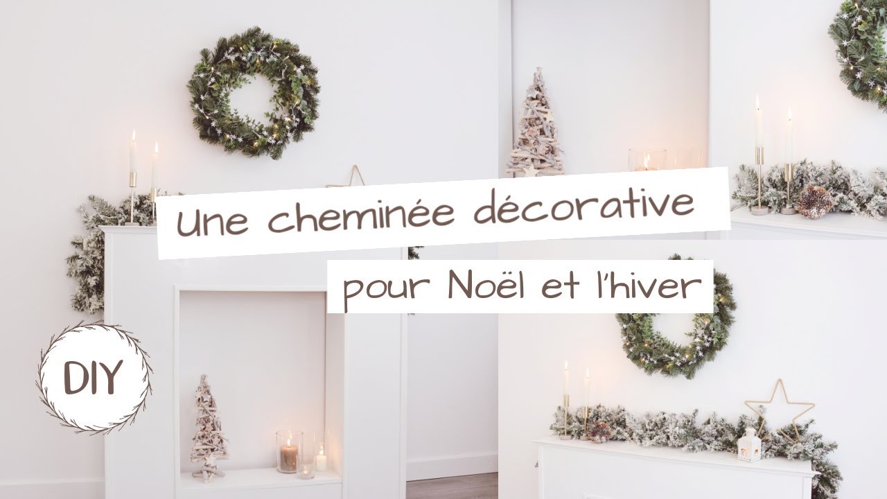 DIY une fausse cheminée pour Noël - Lili in wonderland