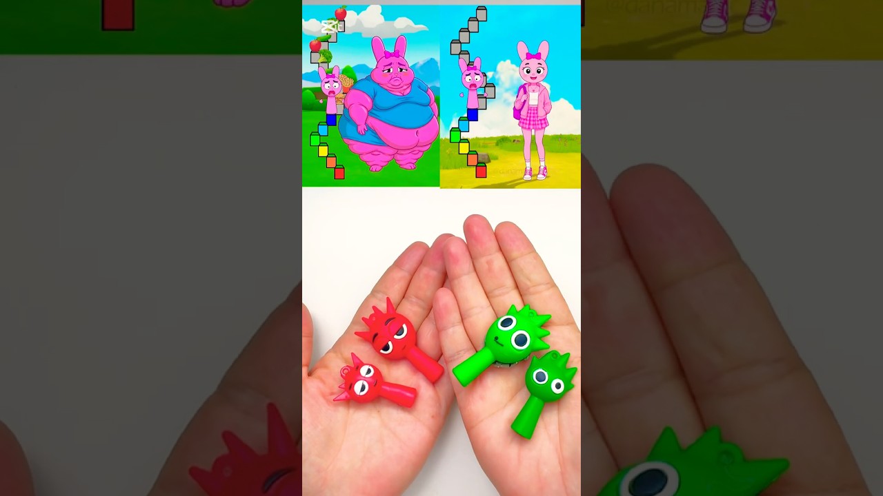 Sprunki Colour Mixing ASMR Guess the character #colourmixing #animation #sprunki #clay #shorts